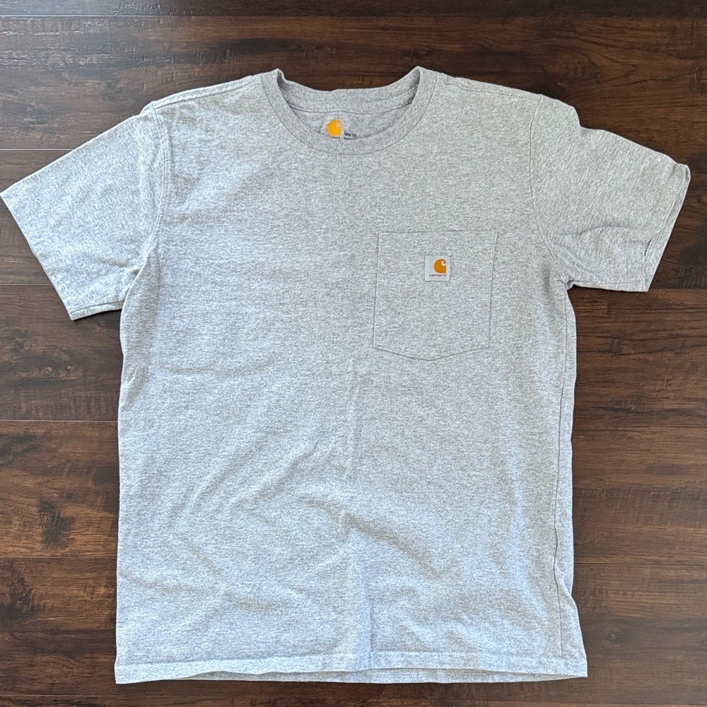 Carhartt Men's Gray Short Sleeve Tee size M